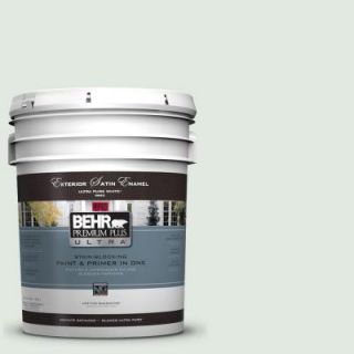 BEHR Premium Plus Ultra 5 gal. #450E 1 Shimmer Satin Enamel Exterior Paint 985005