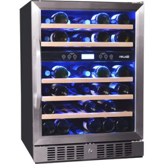 NewAir 46 Bottle Dual Zone Built In Wine Refrigerator
