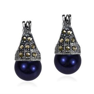 Gorgeous Moonstone Teardrop Sterling Silver Dangle Earrings (Thailand)