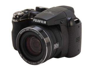 FUJIFILM FinePix S4500 Black 14 MP 30X Optical Zoom 24mm Wide Angle Digital Camera HDTV Output