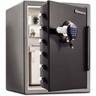 Sentry Safe Electronic Water Resistant Fire Safe 2 cu ft., SFW205GRC, Black