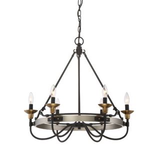 Castle Hill 6 Light Candle Chandelier by Quoizel