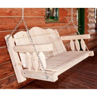 Montana Woodworks Homestead Porch Swing   Porch Swings