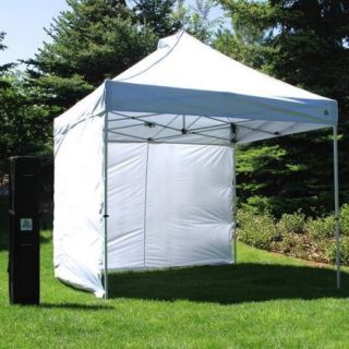 UnderCover 10 x 10 Super Lightweight Aluminum Instant Canopy with Sidewall Enclosure