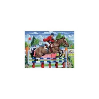 Royal Brush 269285 Junior Large Paint By Number Kit 15. 25 inch X 11. 25 inch  Show Jumping