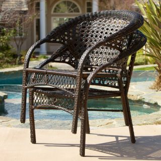 Home Loft Concept Darlington Outdoor Wicker Chairs (Set of 2) (Set of