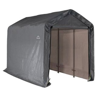 Gray Peaktop Storage Shed   6 x 12 x 8