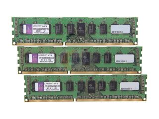 Kingston Server Memory DR x8 w/TS Model KVR1333D3D8R9SK3/12G