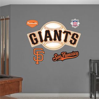 MLB Team Logo Wall Decals by Fathead   San Francisco Giants   7783148