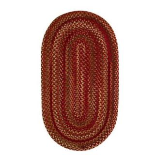 Capel Applause Rosewood 2 ft. x 3 ft. Oval Accent Rug 00512436500