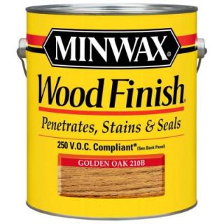 Minwax 1 gal. Golden Oak Wood Finish 250 VOC Oil Based Interior Stain 71071