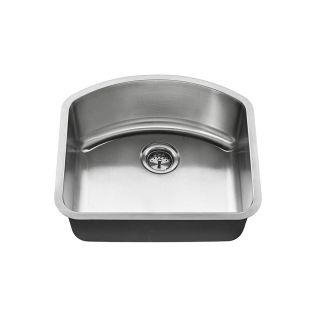American Standard Danville 23 in x 21 in Stainless Steel Single Basin Undermount Residential Kitchen Sink
