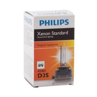 Philips Standard HID 42302/D3S Headlight Bulb (1 Pack) 42302C1