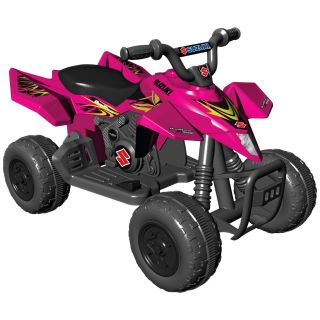 Kid Motorz Suzuki ATV Quad Battery Powered Riding Toy   Pink