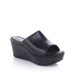 Born® "Tilda" Leather Platform Wedge Sandal   7695107