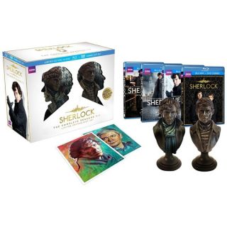 Sherlock The Complete Seasons One Limited Edition Gift Set (Blu ray