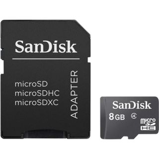 SanDisk 8GB Class 4 microSD Card