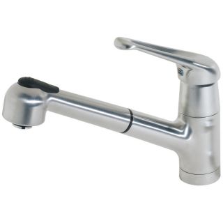 Pfister Genesis Stainless Steel 1 Handle Pull Out Kitchen Faucet