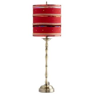 Filament Design Prospect 29 in. Antique Brass Incandescent Table Lamp 05308