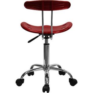 Computer Task Chair with Tractor Seat, Multiple Colors