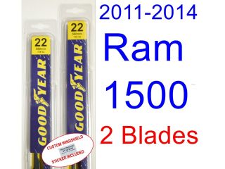 2011 2014 Ram 1500 Wiper Blade (Driver) (2012,2013)