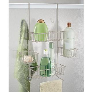 InterDesign Metalo Over the Door Shower Caddy