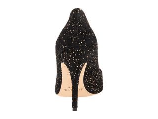 Kate Spade New York Licorice Black/Gold Flecked Suede