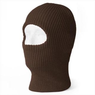 TopHeadwear One Hole Ski Mask (20 Different Colors)  Coffee Brown