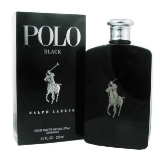 Ralph Lauren Polo Double Black Mens 4.2 oz Eau de Toilette Spray
