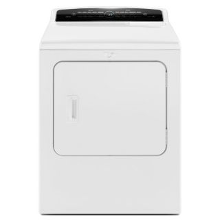 Whirlpool 7 cu ft Gas Dryer with Steam Cycles (White)