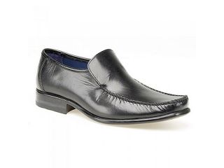 Route 21 Mens Leather Plain Vamp Casual Shoes