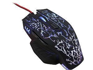 Orange MOUC126NB, 2400 DPI Ergonomic High Precision LED Gaming Mouse With Side control Buttons PRO AIM Gaming Sensor