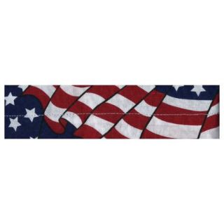 COOLDANNA;, 100% COTTON, WAVY AMERICAN FLAG