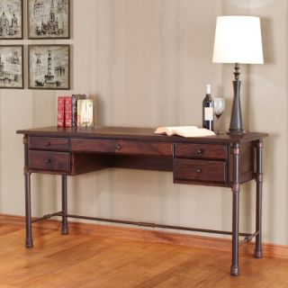Artisan Home Furniture Mango Dark Home Office Desk   Desks
