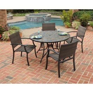 Home Styles Stone Harbor 5 Piece Outdoor Dining Set