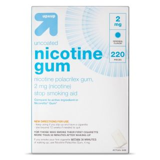 up & up™ Nicotine 2mg Original Gum   220 Count