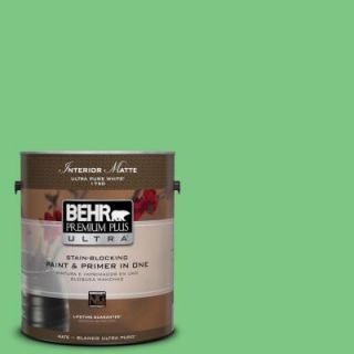BEHR Premium Plus Ultra 1 gal. #P390 5 Garden Stroll Matte Interior Paint 175401