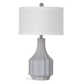 Belgian Luxe Cowan 26 H Table Lamp with Drum Shade by Bassett Mirror