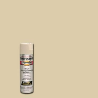 Rust Oleum Professional 15 oz. Almond Gloss Spray Paint (Case of 6) 7570838