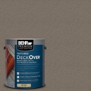BEHR Premium Textured DeckOver 1 gal. #SC 159 Boot Hill Grey Wood and Concrete Coating 500501