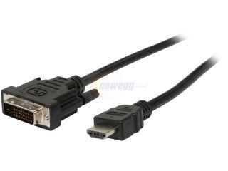 Link Depot DVI 10 HDMI 10 ft. Black DVI TO HDMI CABLE