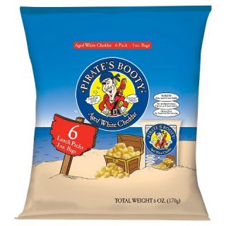 Pirates Booty Aged White Cheddar Puffs Lunch Pack 6 ct