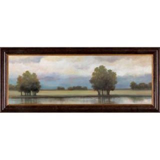 Lake Landscape Framed Art