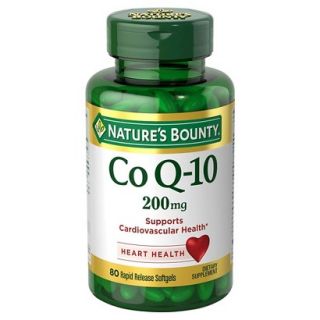 Natures Bounty Co Q 10 200 mg Softgels   80 Count