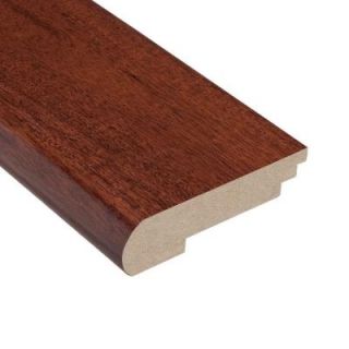 Home Legend African Mahogany 3/4 in. Thick x 3 3/8 in. Wide x 78 in. Length Hardwood Stair Nose Molding HL800SN