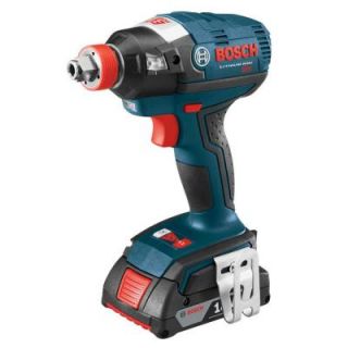 Bosch 18 Volt EC Brushless Socket Ready Impact with 1/4 in. Cordless Hex and 1/2 in. Square Drive Kit IDH182 02