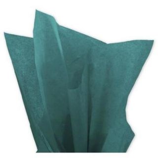 Deluxe Small Business Sales 11 01 48 20 x 30 inch Solid Tissue Paper, Teal
