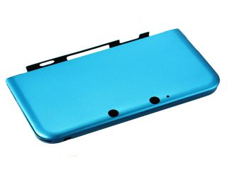 1x Blue Aluminum Box Hard Metal Cover Case For Nintendo 3DS XL LL Protector New