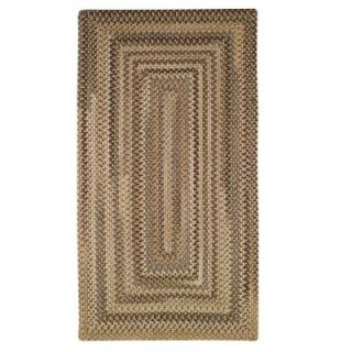 Capel Applause Concentric River Rock 4 ft. x 6 ft. Area Rug 0051QS46750