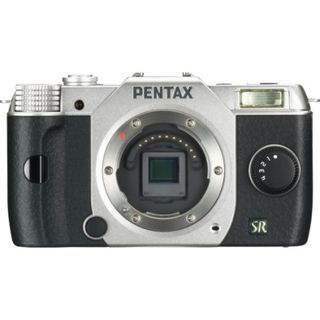 Pentax Q7 12.4 Megapixel Mirrorless Camera Body Only   Silver